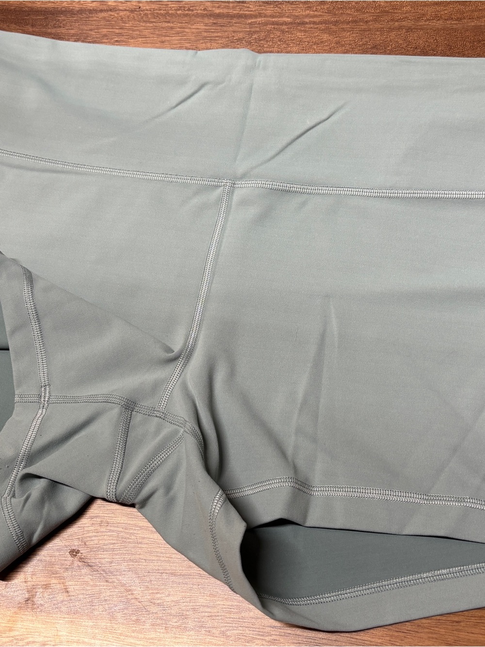 lululemon athletica Wunder Train High-Rise Shorts 4” Sage Green
